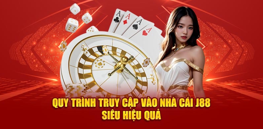 Thao tác đăng nhập vào tài khoản J88