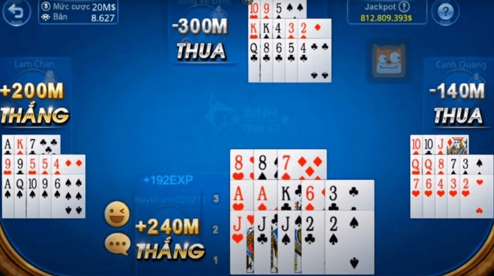 Một số câu hỏi hay gặp trong game Mậu binh online J88