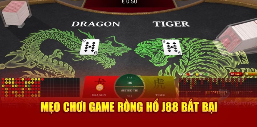 Bí quyết chơi Game Rồng Hổ J88 thắng đậm