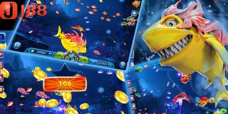 Bắn cá đại dương nổi bật nhờ có kho vũ khí khủng